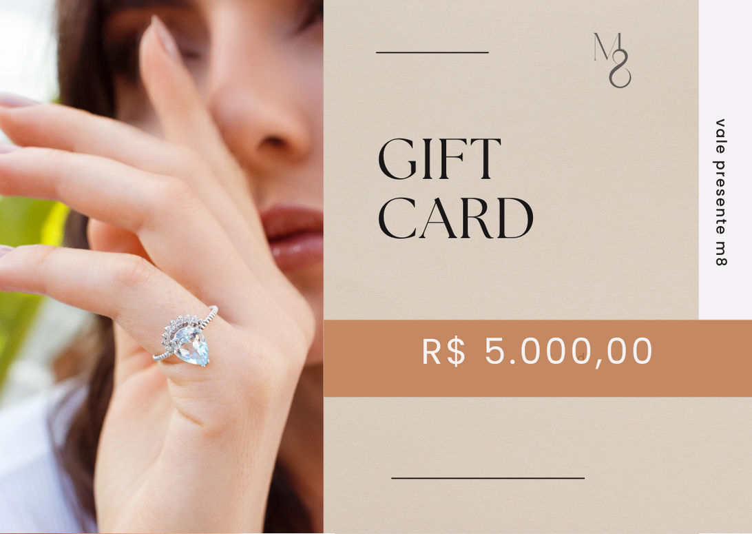 Gift Card R$ 5.000,00