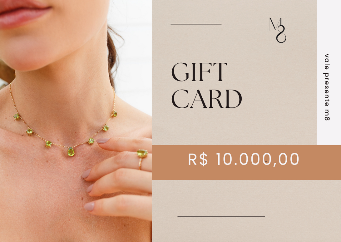 Gift Card R$ 10.000,00